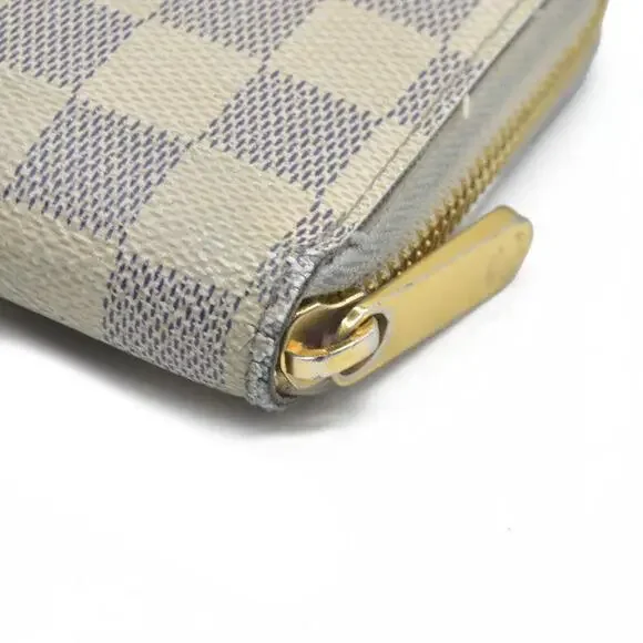 $915 Louis Vuitton  Damier Azur Zippy Wallet SD3196 - Picture 13 of 15